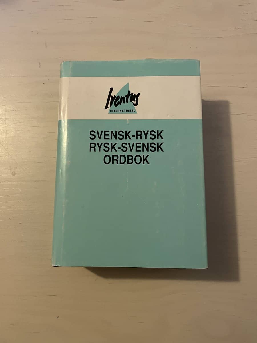 Svensk-rysk Rysk-svensk ordbok