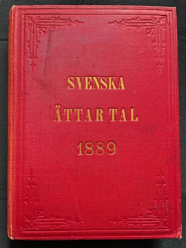 Svenska Ättartal 1889