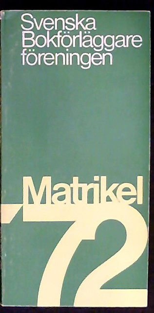 Svenska Bokläggareföreningen '72