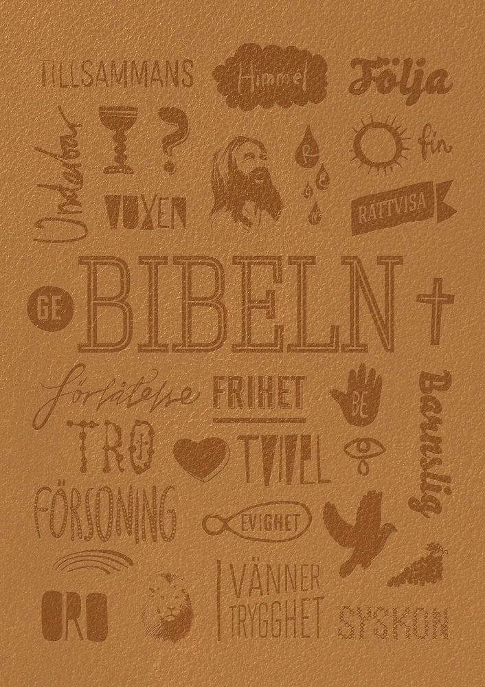 Svenska Folkbibeln 2015 (slimline, bärnsten Konfirmandbibeln)