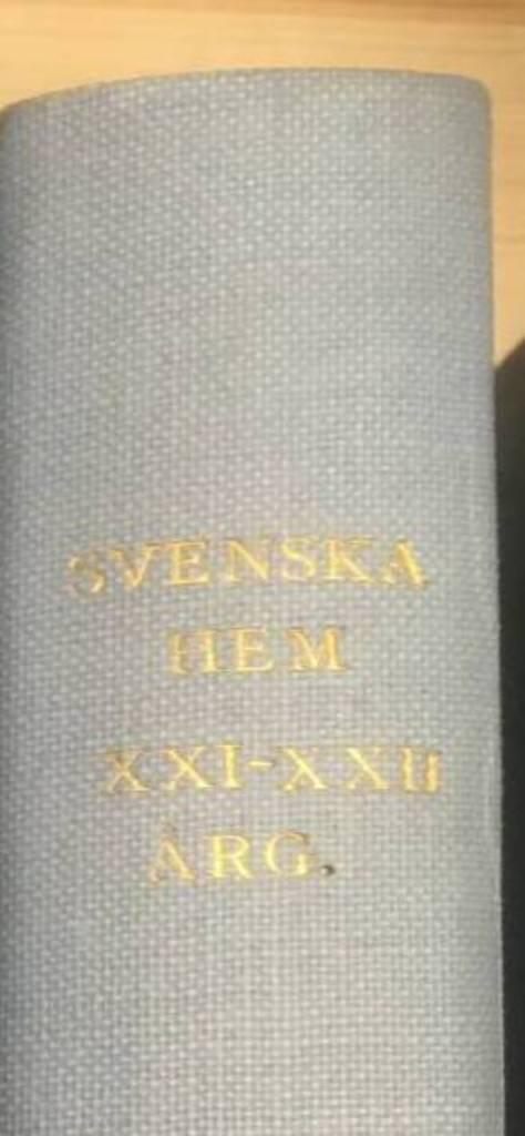 Svenska hem i ord och bilder 1933-34