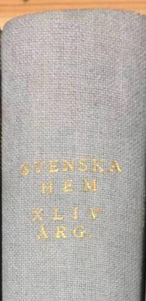 Svenska hem i ord och bilder 1956