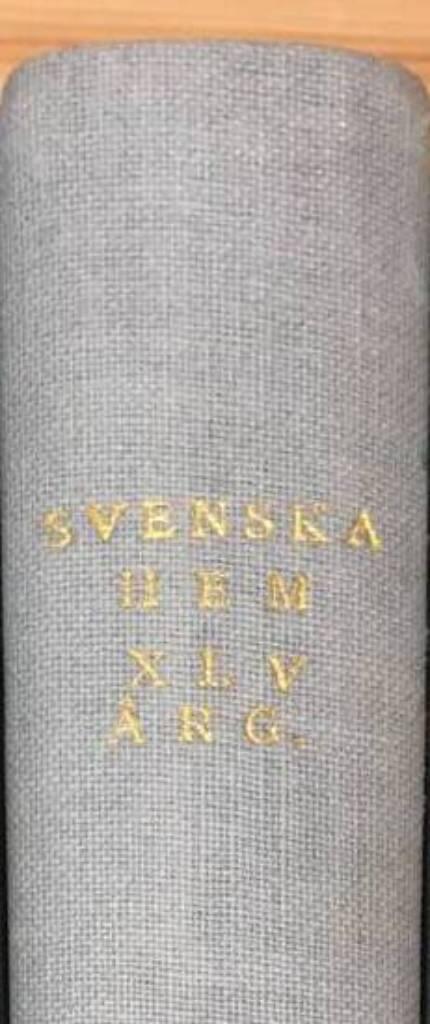 Svenska hem i ord och bilder 1957