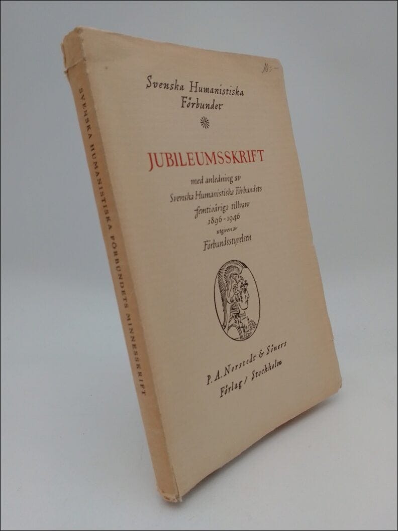 Svenska Humanistiska Förbundet : Jubileumsskrift