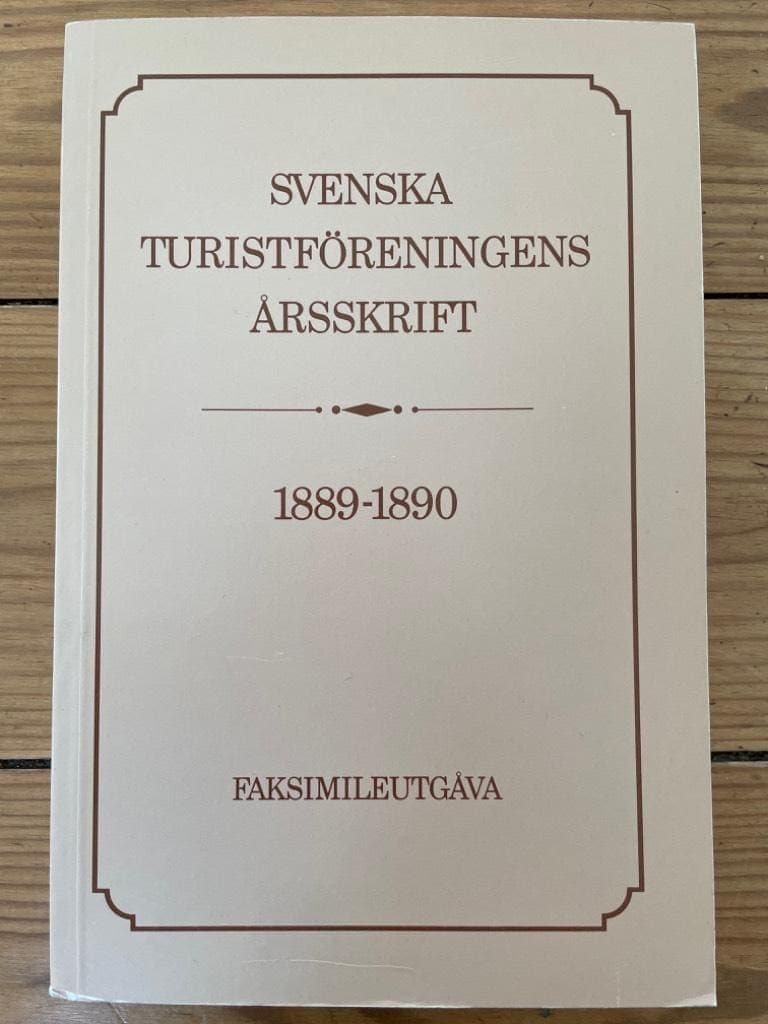 Svenska turistföreningen : Svenska turistföreningens årsskrift
