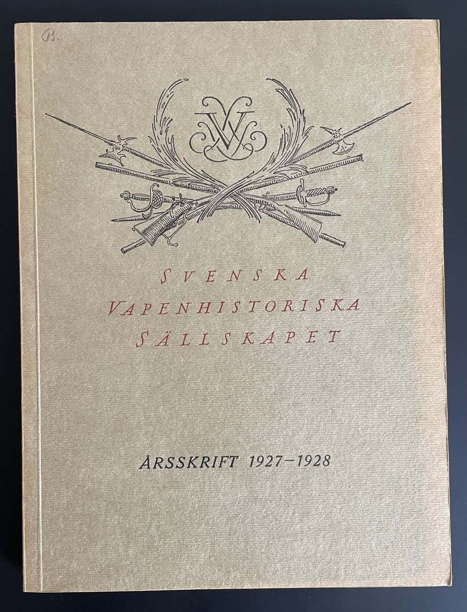 Svenska vapenhistoriska sällskapet. : Svenska vapenhistoriska sällskapets årsskrift. 1927-1928.