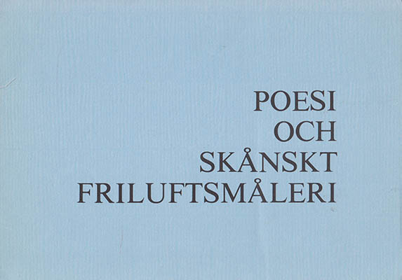 Svenson, Sven-Åke ; Österling, Anders : Poesi