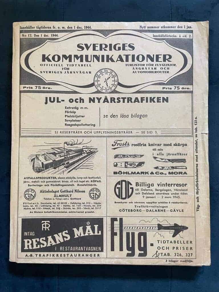 Sveriges kommunikationer 1944