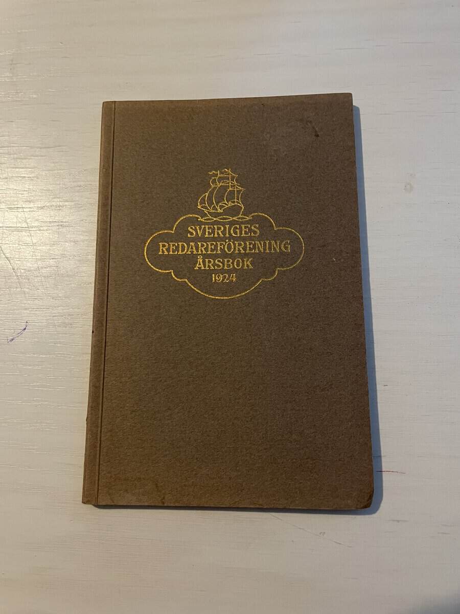 Sveriges redareförening årsbok 1924