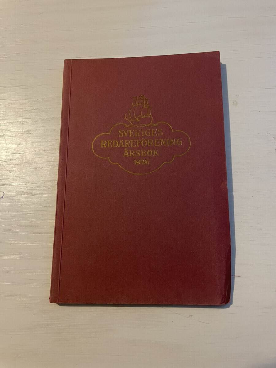 Sveriges redareförening årsbok 1926