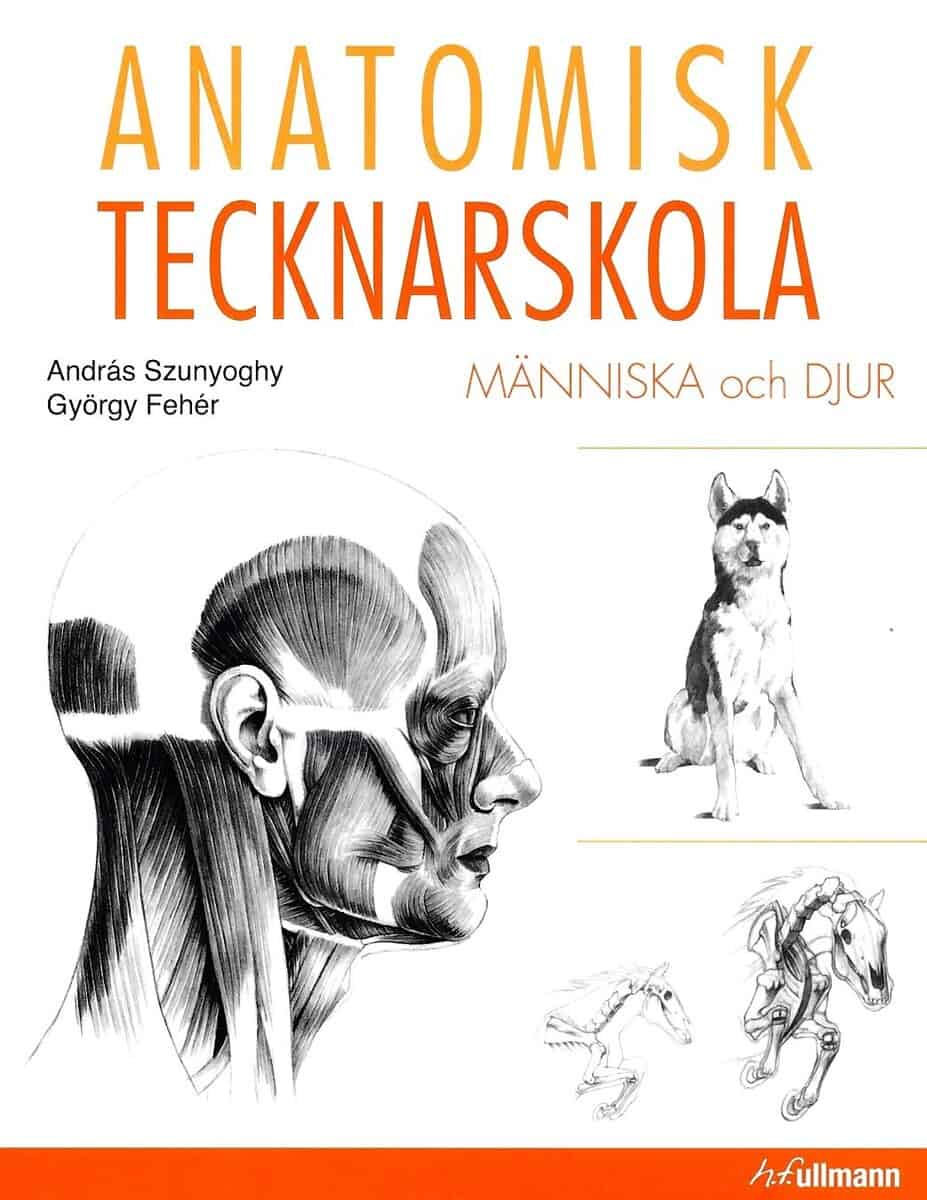Szunyoghy, Andráz ; Fehér, György : Anatomisk tecknarskola : människa och djur
