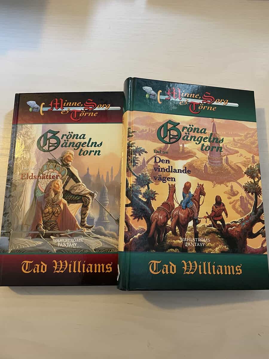 Tad Williams : Gröna ängelns torn 2-3 - Eldsnätter - Den vindlande vägen