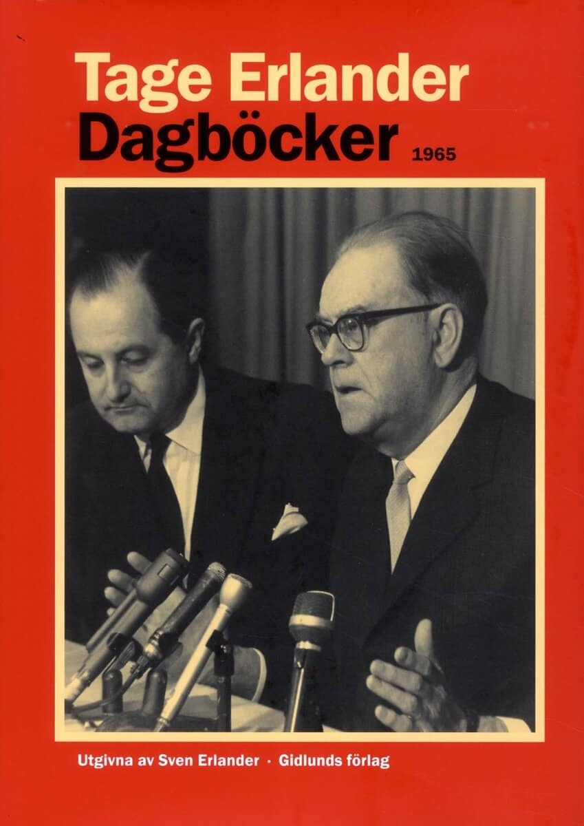 Tage Erlander : Dagböcker 1965
