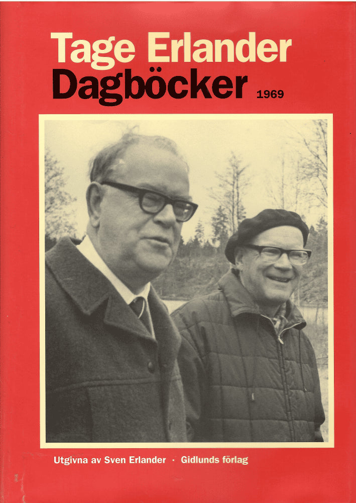 Tage Erlander : Dagböcker 1969. 16:e volymen