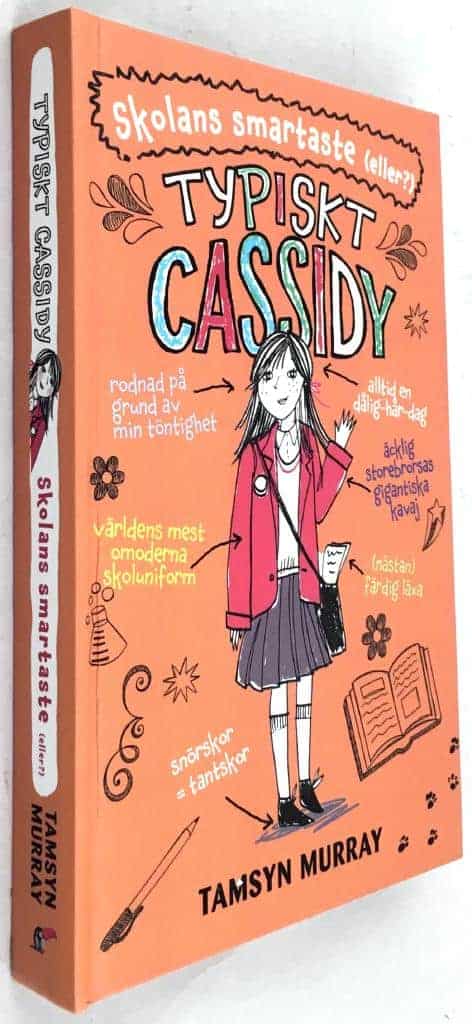 Tamsyn Murray : Typiskt Cassidy. Skolans smartaste (eller?)