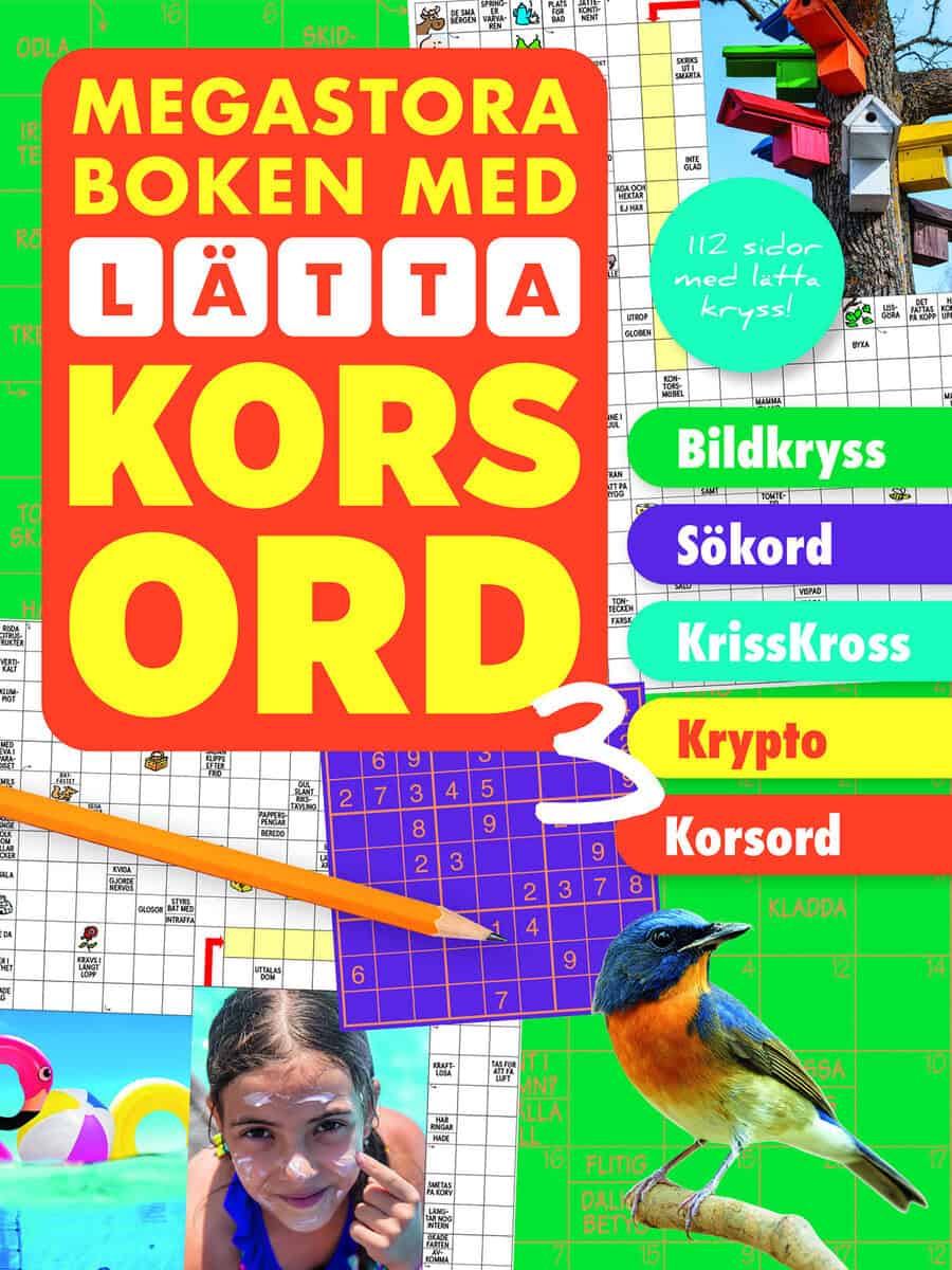 Tankesport : Megastora boken med lätta korsord 3