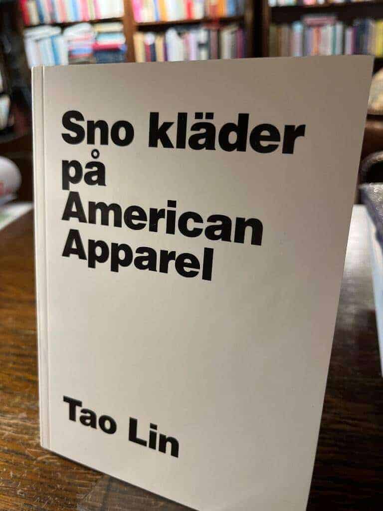 Tao Lin : Sno kläder på American Apparel