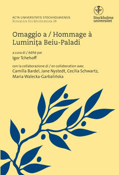 Tchehoff Igor : Omaggio a Luminiţa Beiu-Paladi / Hommage à Luminiţa Beiu-Paladi : a cura di Igor Tchehoff