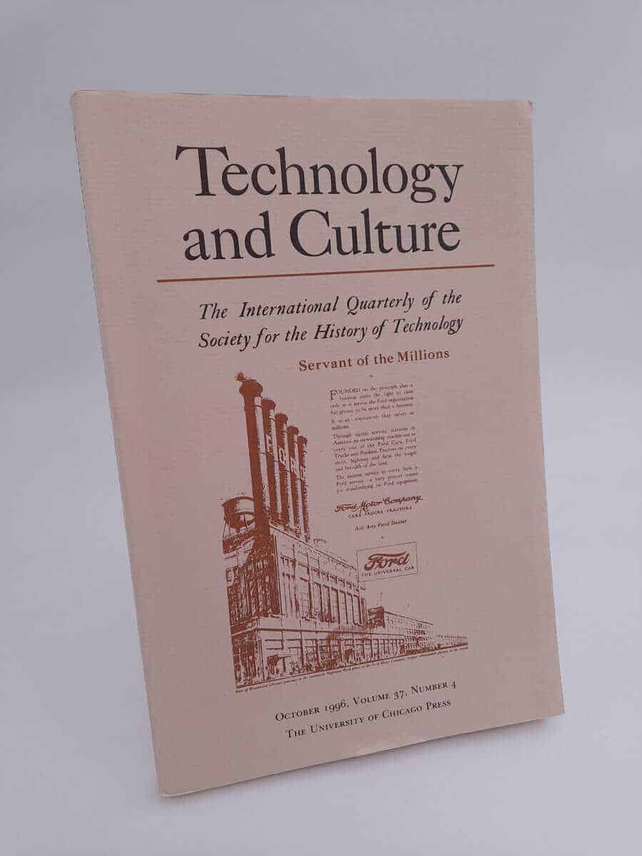 Technology and culture : 1996/4