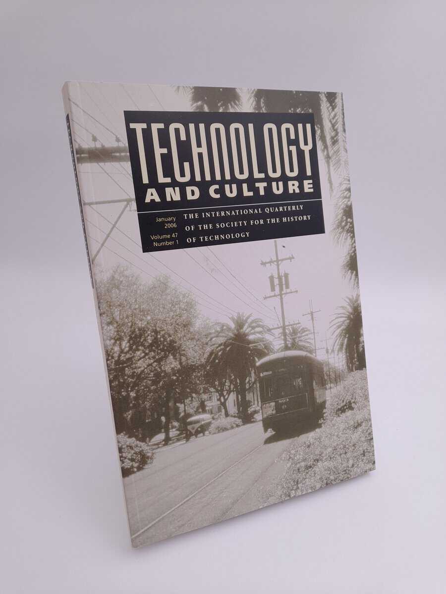 Technology and culture : 2006/1