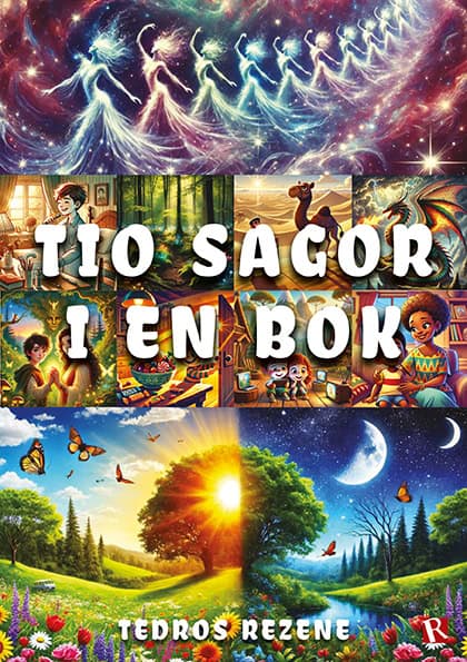 Tedros Rezene : Tio sagor i en bok