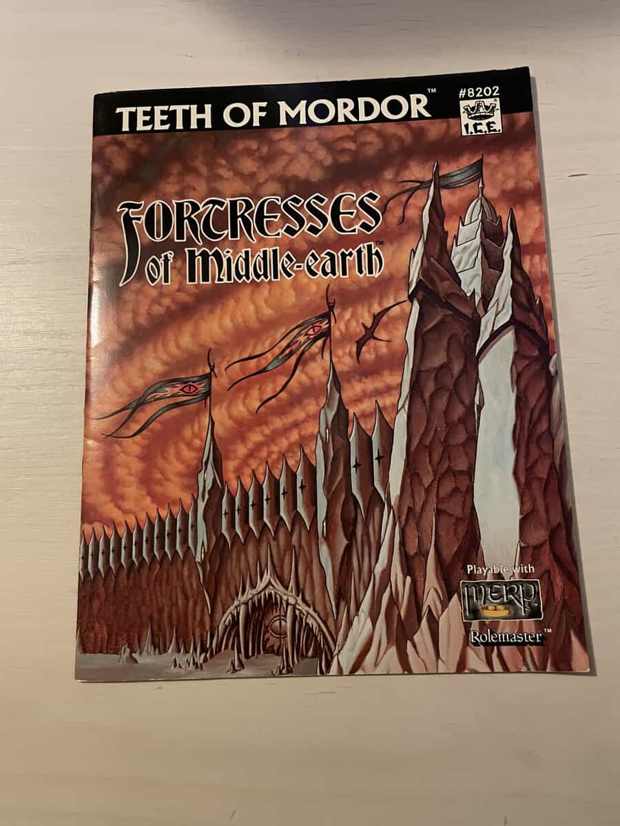Teeth of Mordor- Fortresses of Middle-Earth rollspel