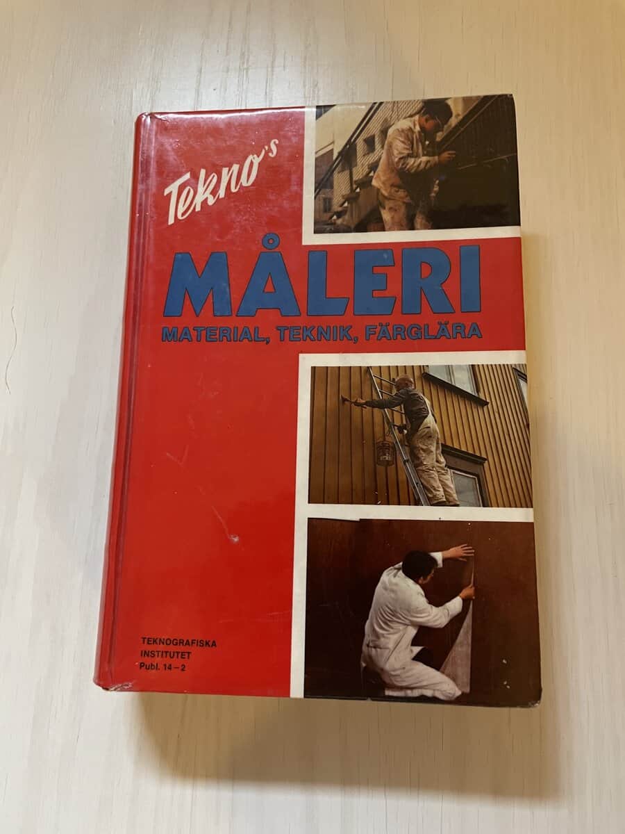 Tekno's Måleri material, teknik, färglära