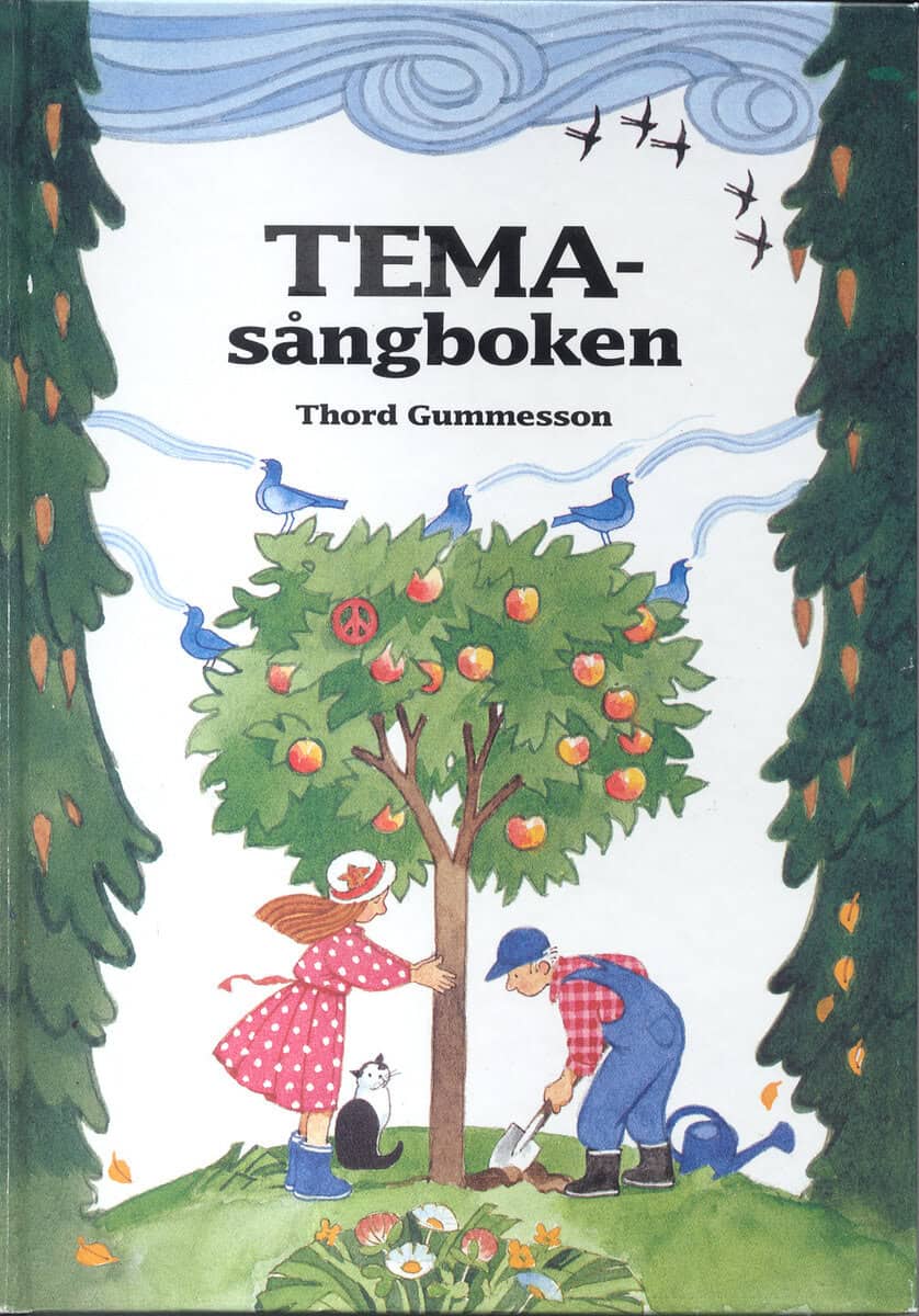TEMASÅNGBO : Temasångboken inbunden