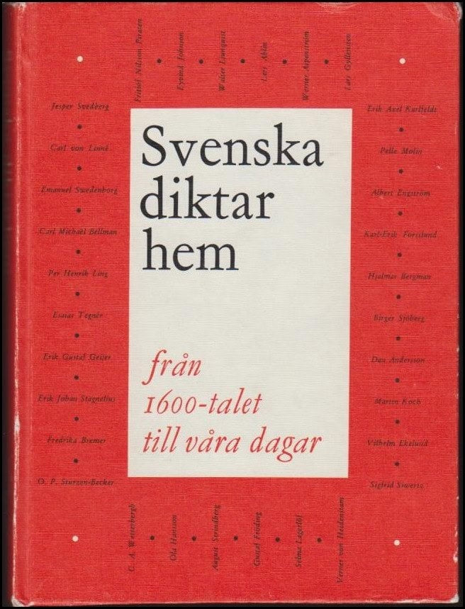 Terje, Ola (foto) ; Yrlid, Rolf (text) : Svenska diktarhem