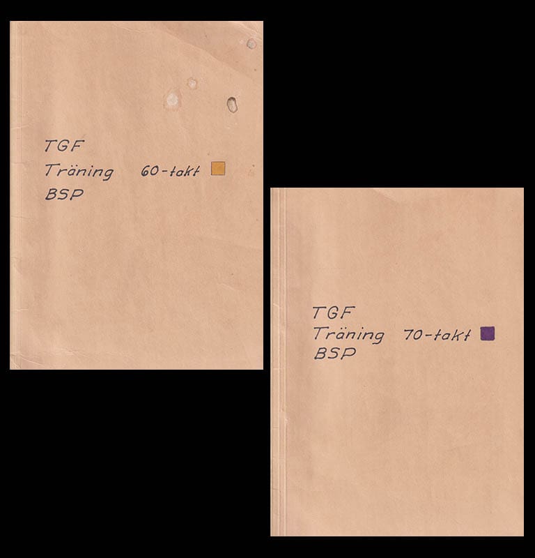 TGF Träning 60-takt BSP + TGF Träning 70-takt BSP