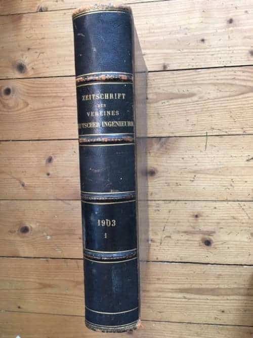 Th. Peters : Zeitschrift des vereines Deutscher ingenieure 1903 (erstes halbjahr)