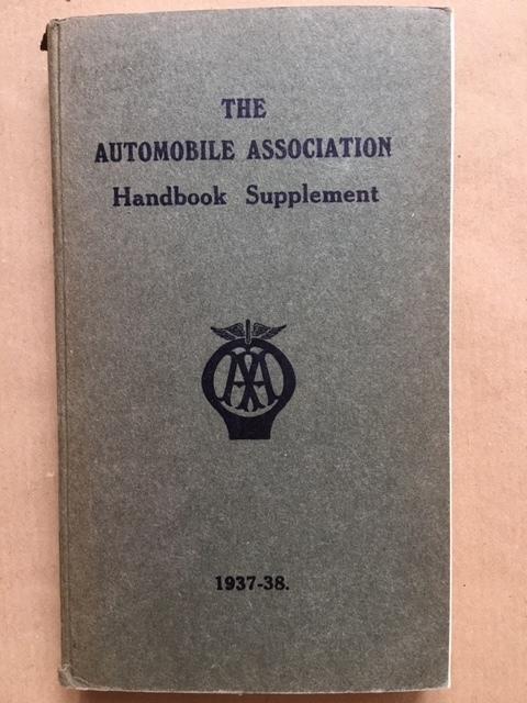 The Automobile Association Handbook Supplement 1937-38