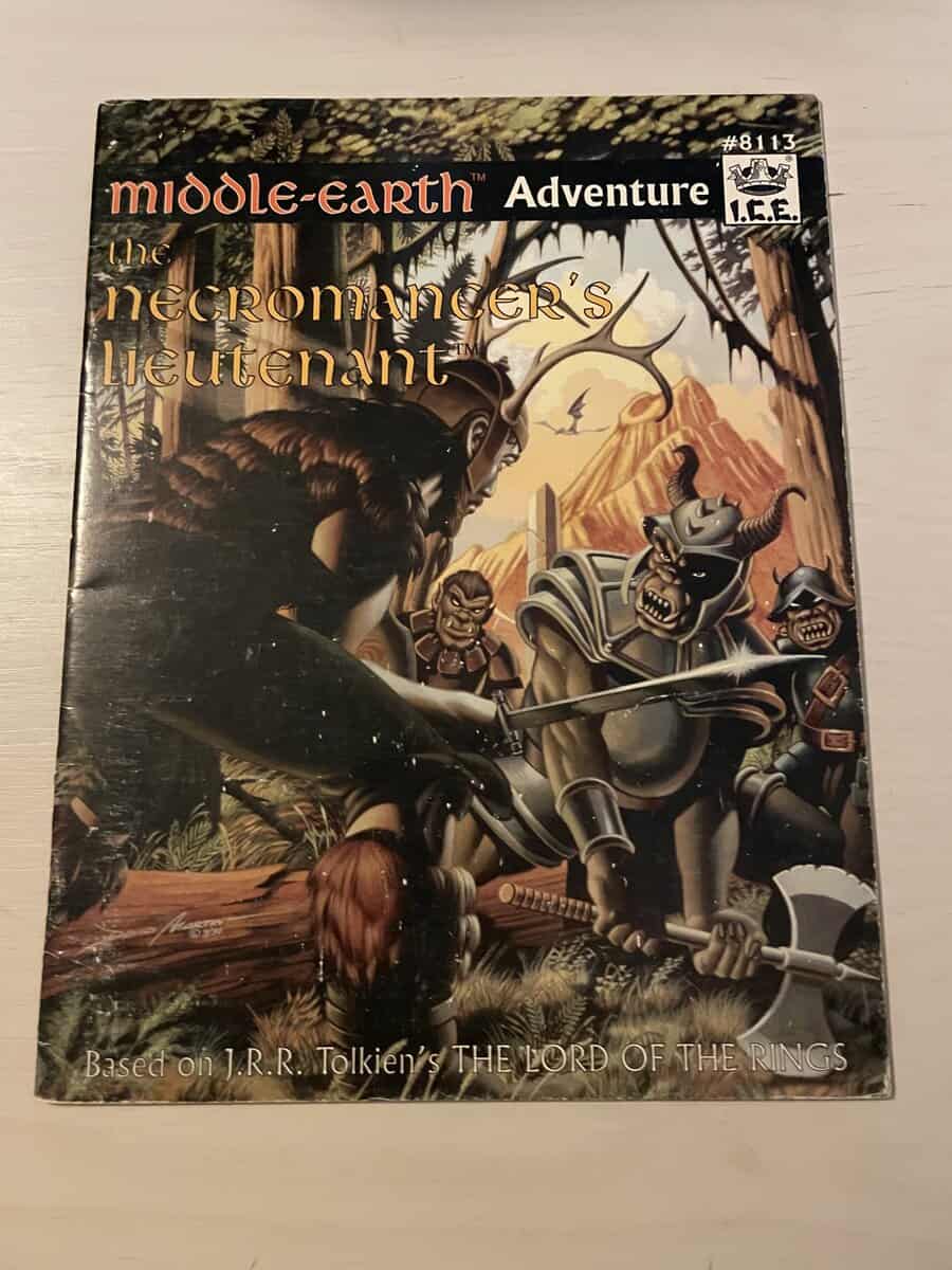 The Necromancers lieutenant - Middle-Earth rollspel