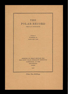 The Polar Record