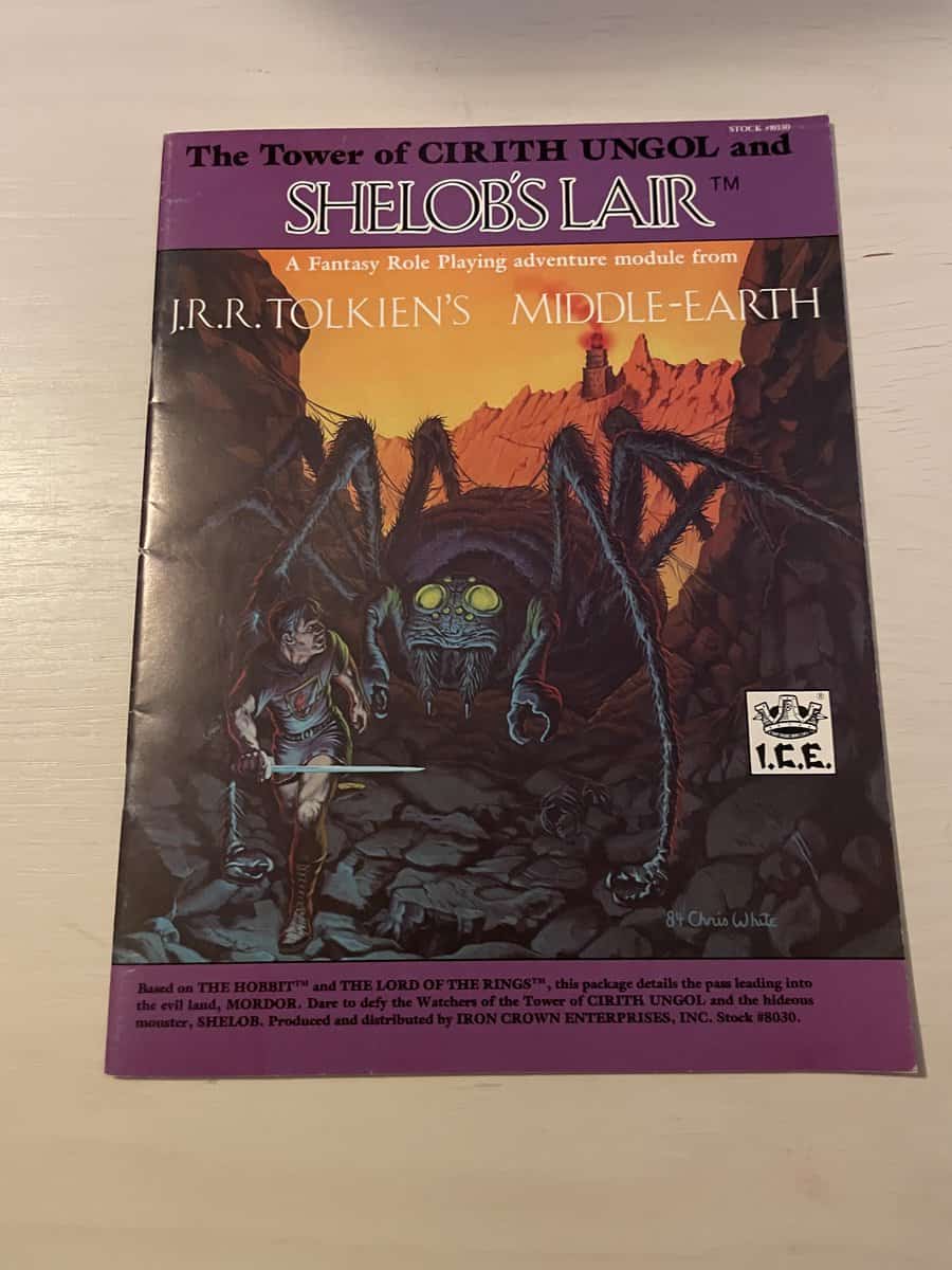 The Tower of Cirith Ungol and Shelobs Lair - Middle-Earth rollspel