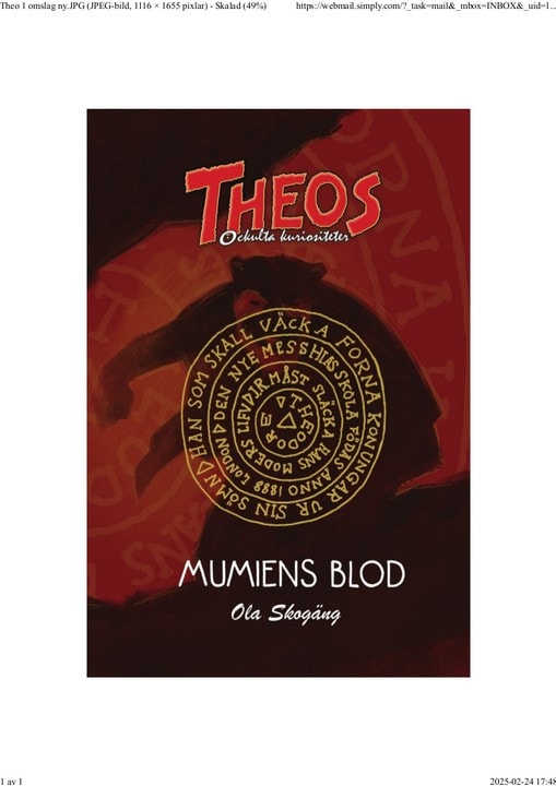 Theo - Mumiens blod