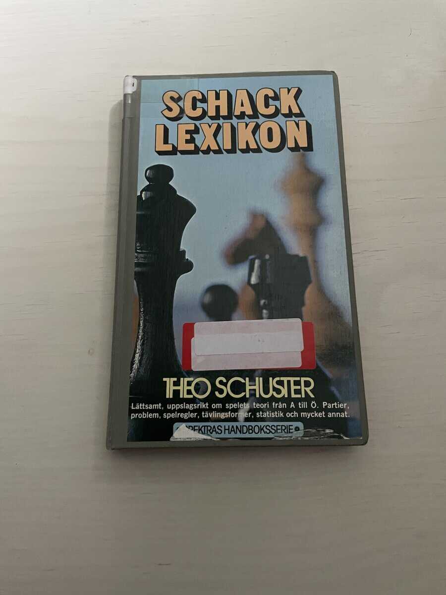 Theo Schuster : Schacklexikon