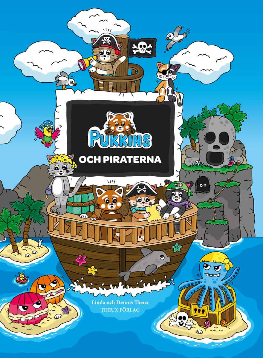 Theux, Linda ; Theux, Dennis : Pukkins och piraterna