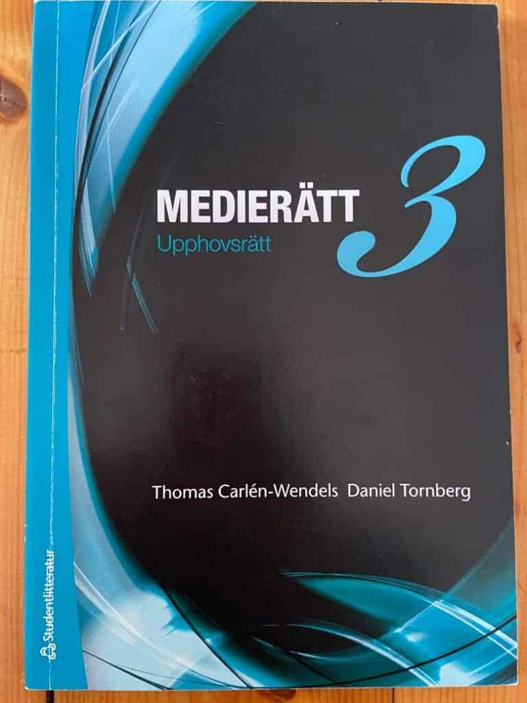 Thomas Carlén-Wendels ; Daniel Tornberg : Medierätt 3