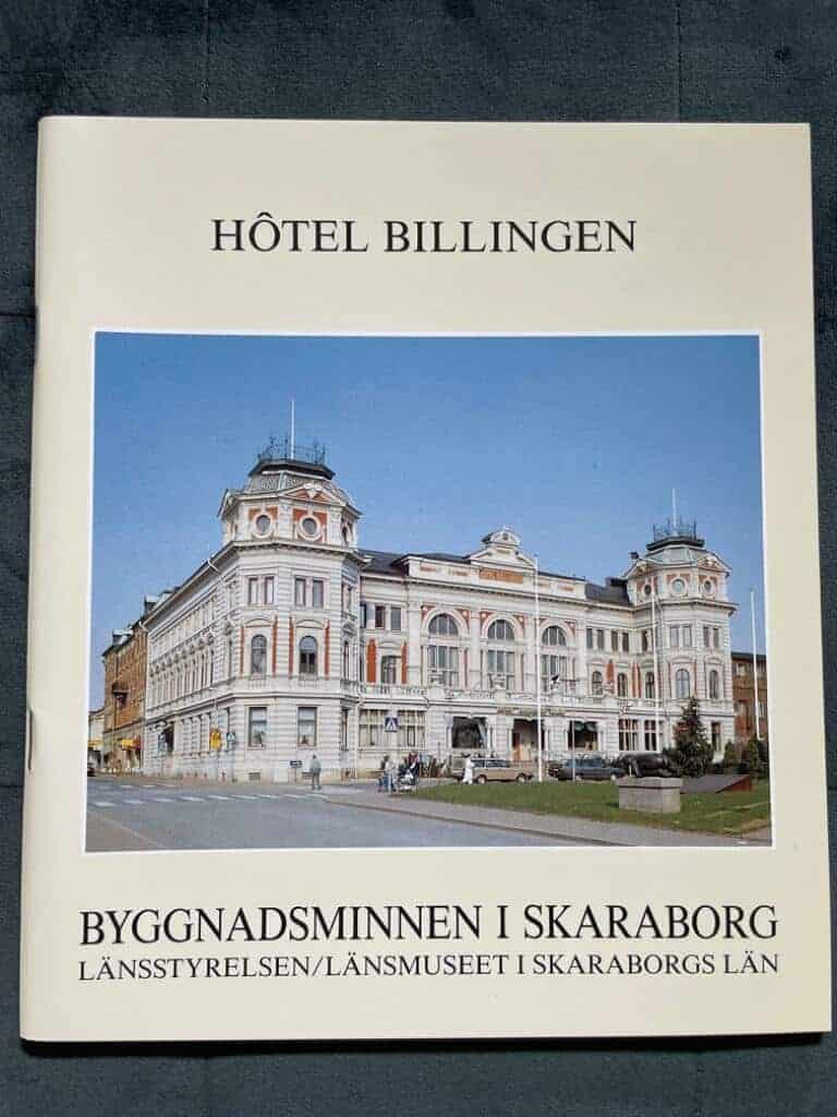 Thomas Carlquist : Hôtel Billingen