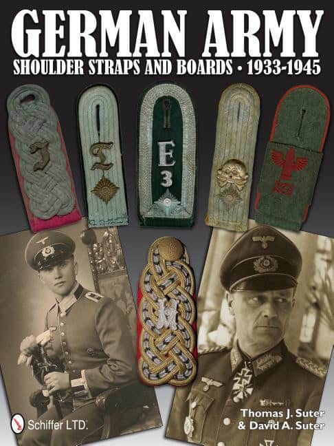 Thomas J. Suter : German army shoulder boards and straps 1933-1945