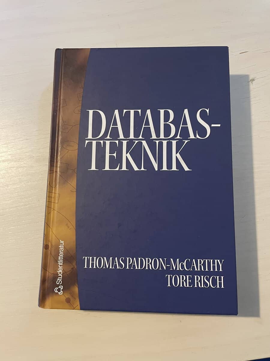 Thomas Padron-McCarthy : Databasteknik