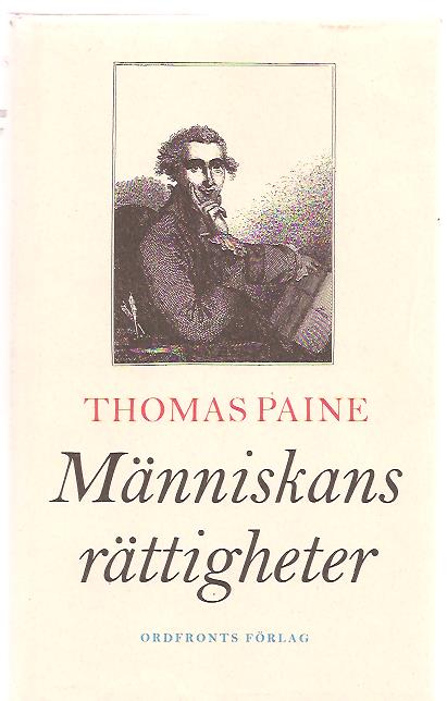 Thomas. Paine : Människans rättigheter.
