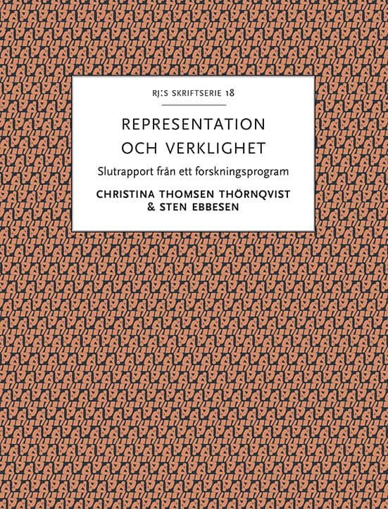 Thomsen Thörnqvist, Christina ; Ebbesen, Sten : Representation och verklighet : historiska och nutida perspektiv på den aristoteliska traditionen