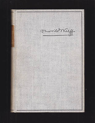 Thorild Wulff : Thorild Wulffs grönländska dagböcker. Utgivna av Axel Elvin (1903-1986)