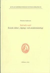 Thorsten Andersson : Vad och vade