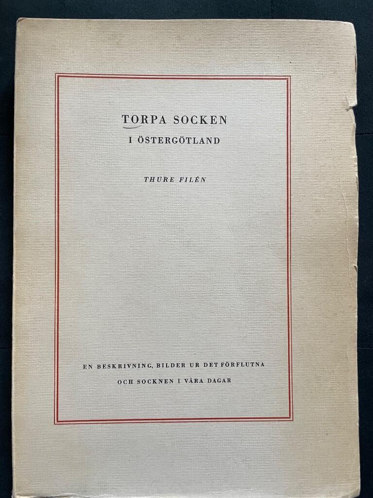 Thure Filén : Torpa socken i Östergötland