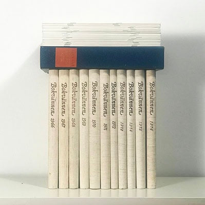 Thure Nyman : Bokvännen. Utgiven av Sällskapet Bokvännerna 1966-1979 (årgång 21-34)