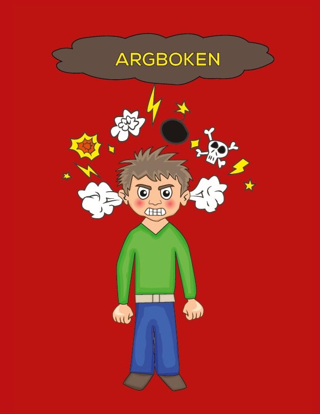 Tidholm, Ida ; Eriksson, Sofia ; Göransson, Tindra ; Alexandersson, Moa : Argboken : en bok som tillåter barn att hantera och förstå sin ilska