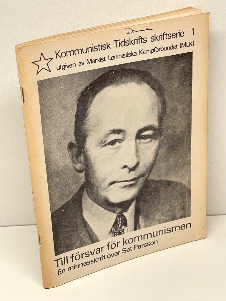 Till försvar för kommunismen